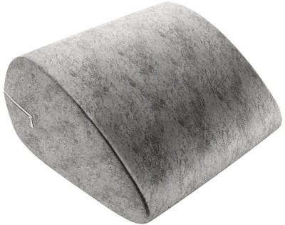 Luvottica Polyester Fibre Solid Body Pillow Pack of 1(Grey)