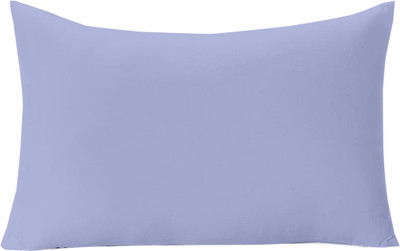 Divine Casa Polyester Fibre Solid Travel Pillow Pack of 1(Lavender Pink)