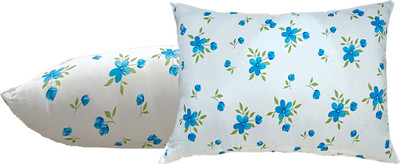 Navi collection Microfibre Abstract Sleeping Pillow Pack of 2(BLUE PATI)