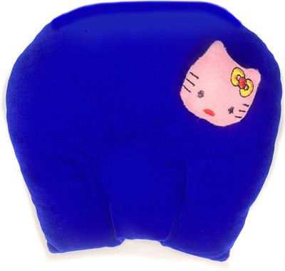 Ehouseall Store Mustard Seeds, Cotton Baby Pillow Pack of 1 Solid(Dark Blue)