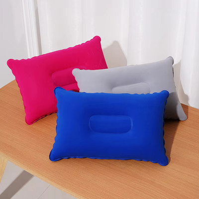 GUJISH Air Travel Pillow Pack of 3 Solid Modern-Latest 34x 22 CM Size for Travel Home Office Car(Multicolor)