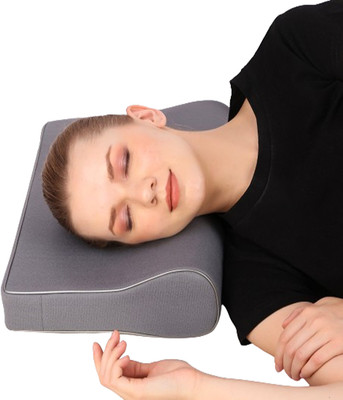 VN CARE Memory Foam Solid Orthopaedic Pillow Pack of 1(Multicolor)