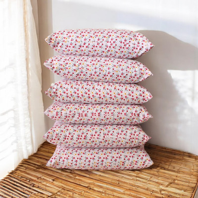 Cozy Palace Microfibre Sleeping Pillow Pack of 6 Solid(PRIN TED)