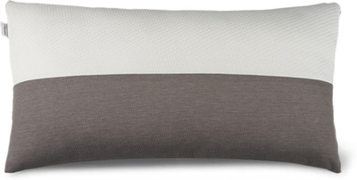 Wakefit Polyester Fibre Solid Sleeping Pillow Pack of 1(White, Grey)