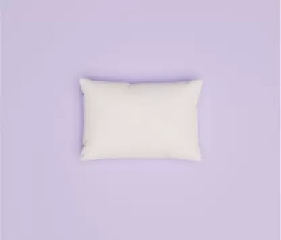 Krishna Kanhaiya Cotton, Polyester Fibre, Down & Feather, Microfibre Sleeping Pillow Pack of 1 Solid Solid Feather Cotton perfect for adding comfort and style to your home decor(White)