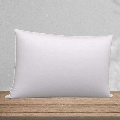 VJSTAR Microfibre Solid Sleeping Pillow Pack of 1(White)