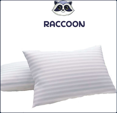 RACCOON Classic Look Microfibre Solid Cushion Pack of 1(Gold)