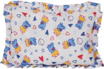 HouseOfCommon Soft Fabric New Born Baby Head Shaping Pillow with Mustard Seeds Animals Baby Pillow Pack of 1(Multicolor)