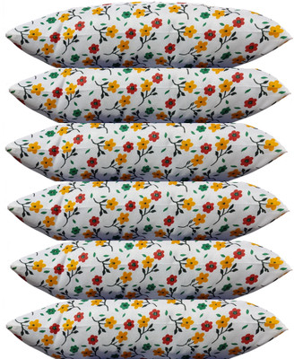STOMIA Microfibre Abstract Sleeping Pillow Pack of 6(Black)