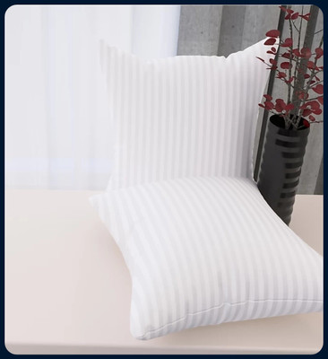 RACCOON Microfibre Cushion Pack of 3 Solid(White)