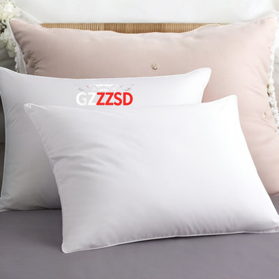 GZZZSD Microfibre Solid Sleeping Pillow Pack of 2(White)