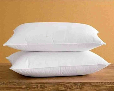 Urmila Creation Polyester Fibre Sleeping Pillow Pack of 2 Abstract LUXURY(White)