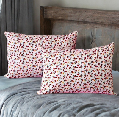 GUNVAR INDIA PRIVATE LIMITED LUXURY Polyester Fibre Abstract Sleeping Pillow Pack of 2(Printed)