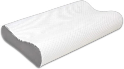 Flipkart SmartBuy Memory Foam Solid Orthopaedic Pillow Pack of 1(Grey)