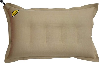 KS MART Cotton, Air Solid Travel Pillow Pack of 1(Beige)