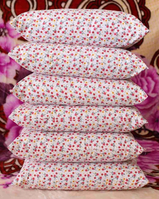 Cozy Palace Luxury Cotton Stripes Sleeping Pillow Pack of 6(Printed)