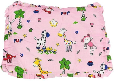 BABY BLOCKS Mustard Seeds Baby Pillow Pack of 1 Toons & Characters Mustard Seed Pillow for New Born Baby | Rai Pillow for Baby Head Shaper |(Light Pink)