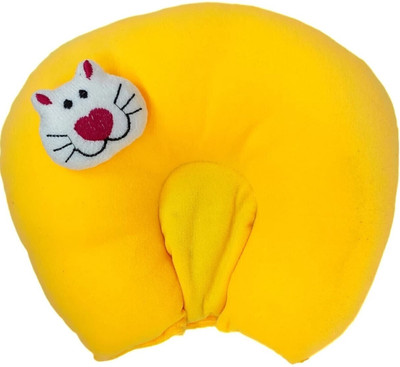 TINISHKA Mustard Seeds Baby Pillow Pack of 1 Toons & Characters Mustard Seeds Baby Pillow(Yellow)