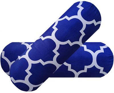 PALVIT Microfibre Abstract Bolster Pack of 2(JALAR)