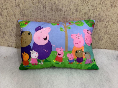 AARAVI TRADERS Microfibre Toons & Characters Baby Pillow Pack of 1(Multicolor)
