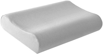 GLITZ GURBAN X PRO Memory Foam Solid Orthopaedic Pillow Pack of 1(White)