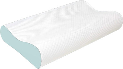 Flipkart SmartBuy Memory Foam Solid Orthopaedic Pillow Pack of 1(SKY)
