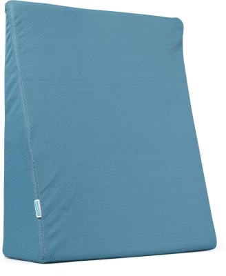 UrbanBed HR Foam Base Large Size Wedge Pillow with Removable Teal Cover. Comfort Layer Memory Foam Solid Orthopaedic Pillow Pack of 1(Teal)