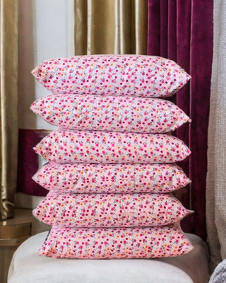 Urmila Creation Microfibre Sleeping Pillow Pack of 6 Solid LUXURY(Printed)