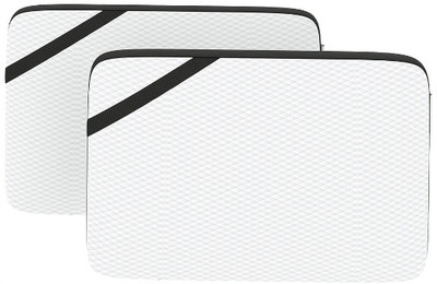 Flipkart SmartBuy Memory Foam Solid Orthopaedic Pillow Pack of 2(White)