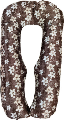 VRINDAKUL Cotton Pregnancy Pillow Pack of 1 Solid(LVORY)