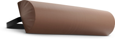 Frido Memory Foam Solid Body Pillow Pack of 1(Light Caramel)