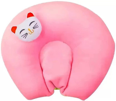 MARQUEONN Mustard Seeds Toons & Characters Baby Pillow Pack of 1(Pink)