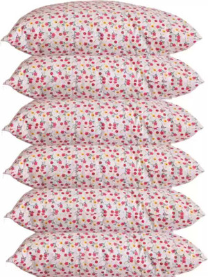 GOGA Microfibre Abstract Sleeping Pillow Pack of 6(Multicolor)