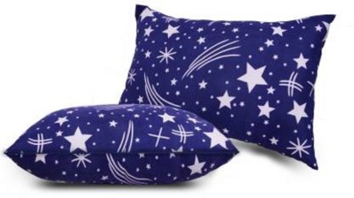 Swikon star Microfibre Abstract Sleeping Pillow Pack of 2(Multicolor)