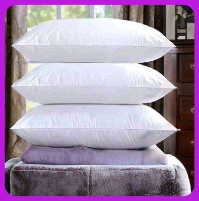 Urmila Creation Microfibre Sleeping Pillow Pack of 3 Solid LUXURY(White)