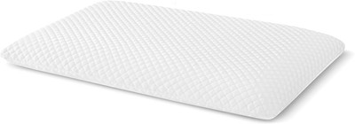 araami memory foam bed slipping nack and head support orthopiedic pillow Memory Foam Solid Sleeping Pillow Pack of 1(White)