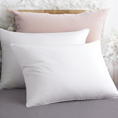 GZZZSD Microfibre Solid Sleeping Pillow Pack of 2(White)