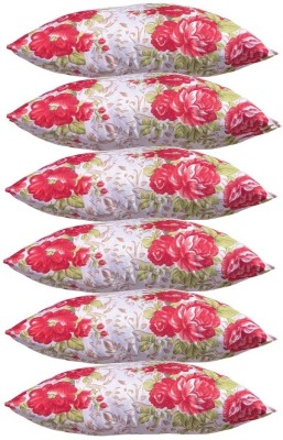 KVASTRA Polyester Fibre Stripes Sleeping Pillow Pack of 6(Multicolour ox820)