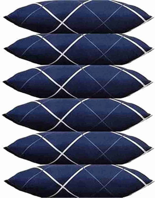 Urmila Creation LUXURY Polyester Fibre Abstract Sleeping Pillow Pack of 6(Blue)