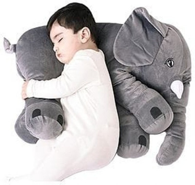 DearJoy Baby Elephant Pillow (Grey)  - 45 cm(Grey)