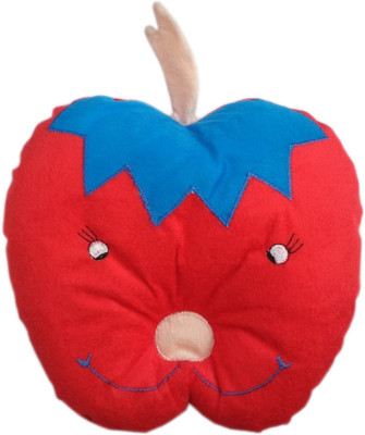 RADHOPARY Polyester Fibre Toons & Characters Baby Pillow Pack of 1(Red)