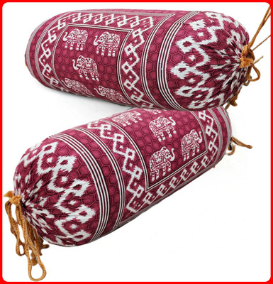 GTX Microfibre Solid Bolster Pack of 2(Pink)