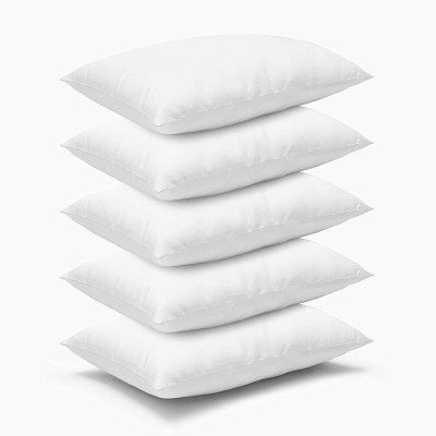 SANJU BROTHER LUXORY Microfibre Solid Sleeping Pillow Pack of 6(White)