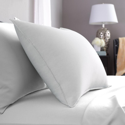 RACCOON Microfibre Solid Sleeping Pillow Pack of 1(White)