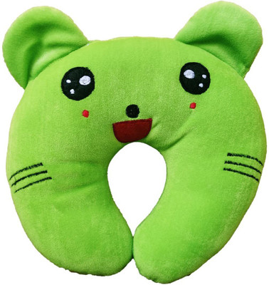 Depurika Foam Solid Baby Pillow Pack of 1(Green)