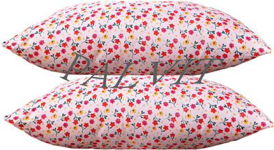 PALVIT Microfibre Abstract Sleeping Pillow Pack of 2(Multicolor)