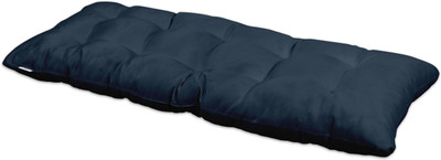 Vargottam Polyester Fibre Solid Chair Pad Pack of 1(Dark Navy Blue)