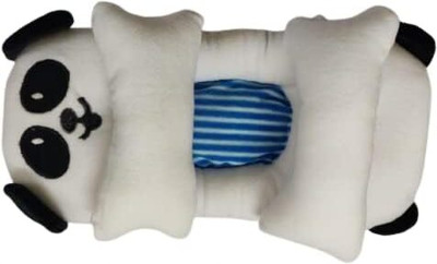 SLAZIE Microfibre Animals Baby Pillow Pack of 1(White)