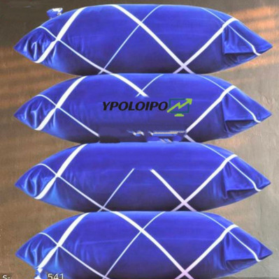 YPOLOIPO Polyester Fibre Sleeping Pillow Pack of 4 Solid LUXURY(Blue)