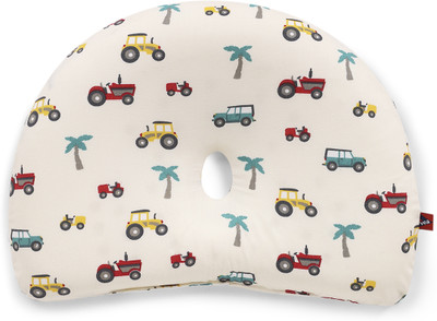 VEA Memory Foam Solid Baby Pillow Pack of 1(Cream)